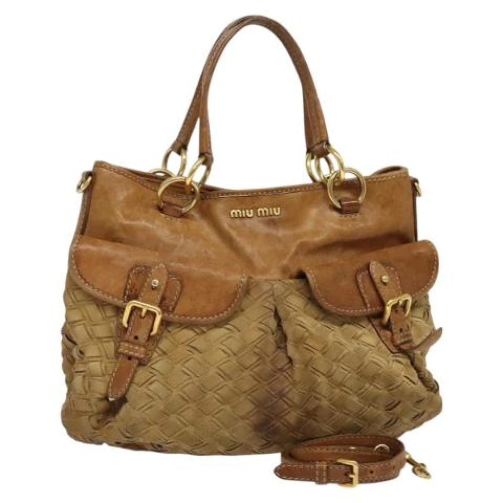 Pre-owned > Pre-owned Bags > Pre-owned Handbags - - Miu Miu Pre-owned - Modalova
