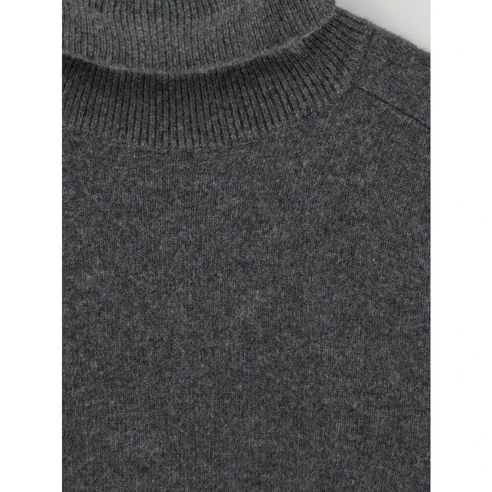 Maison Margiela Wollen Coltrui Gebreid Gray Heren