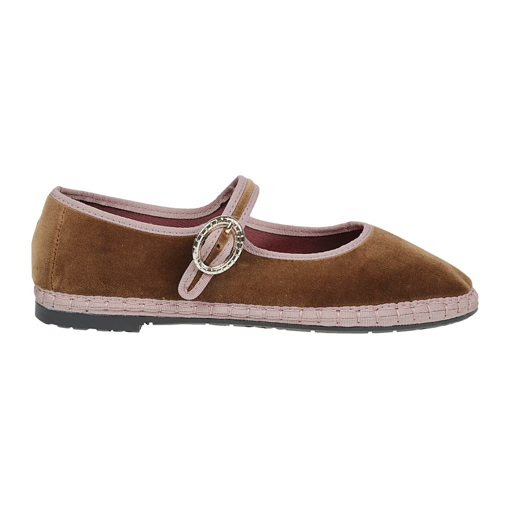 Flabelus , Espadrilles, Female, Brown, 4 Uk, Balthasar Mary Jane