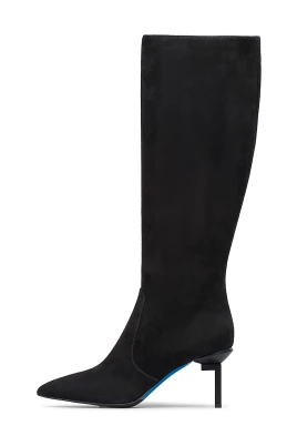 L Shaped Metal Heel Boots