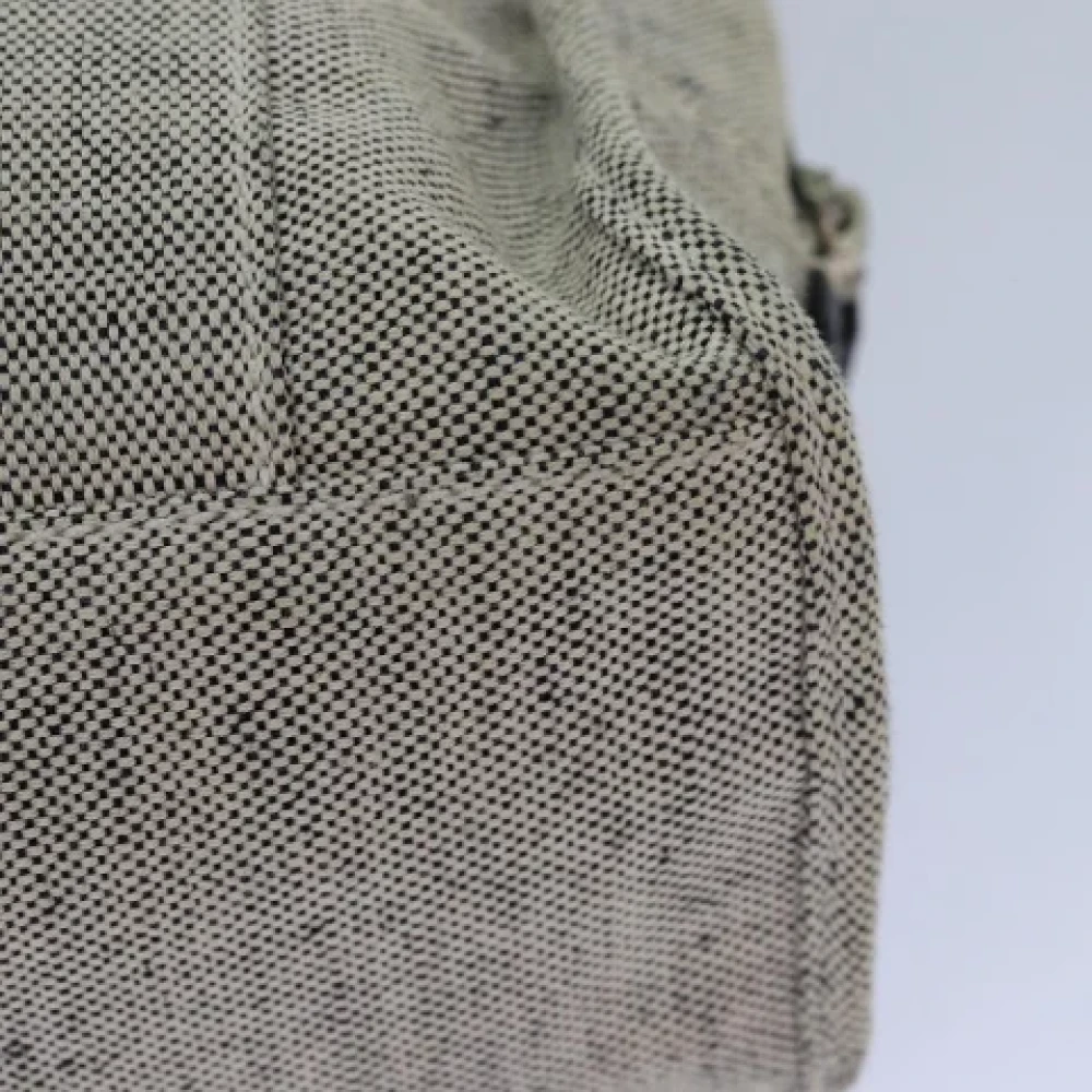 Prada Vintage Pre-owned Canvas prada-bags Gray Dames