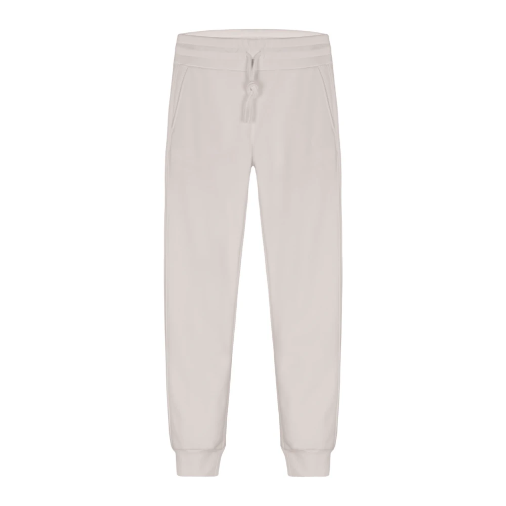 Colmar Mujer Beige - Pantalones De Terciopelo Crema Con Estampado De Purpurina - Trousers - M