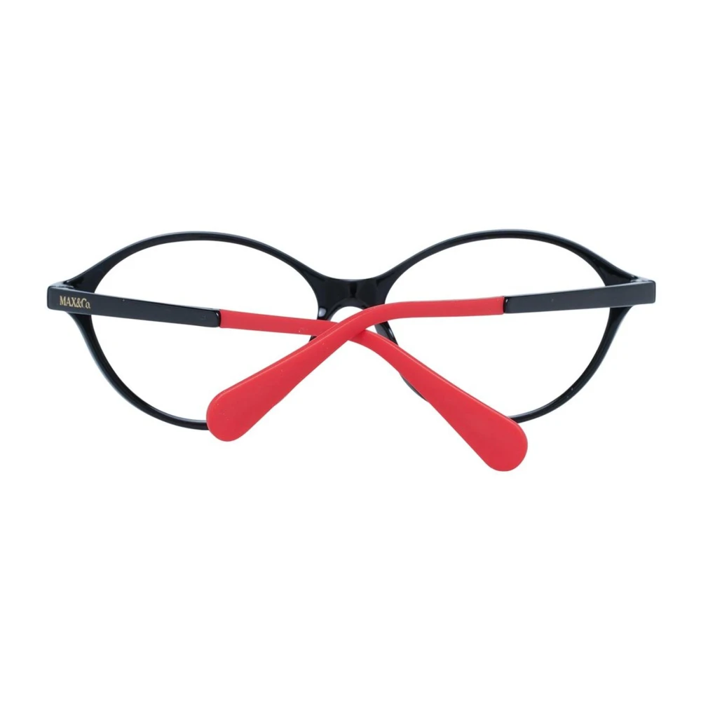 Max & Co Zwarte ronde optische monturen voor vrouwen Black Dames