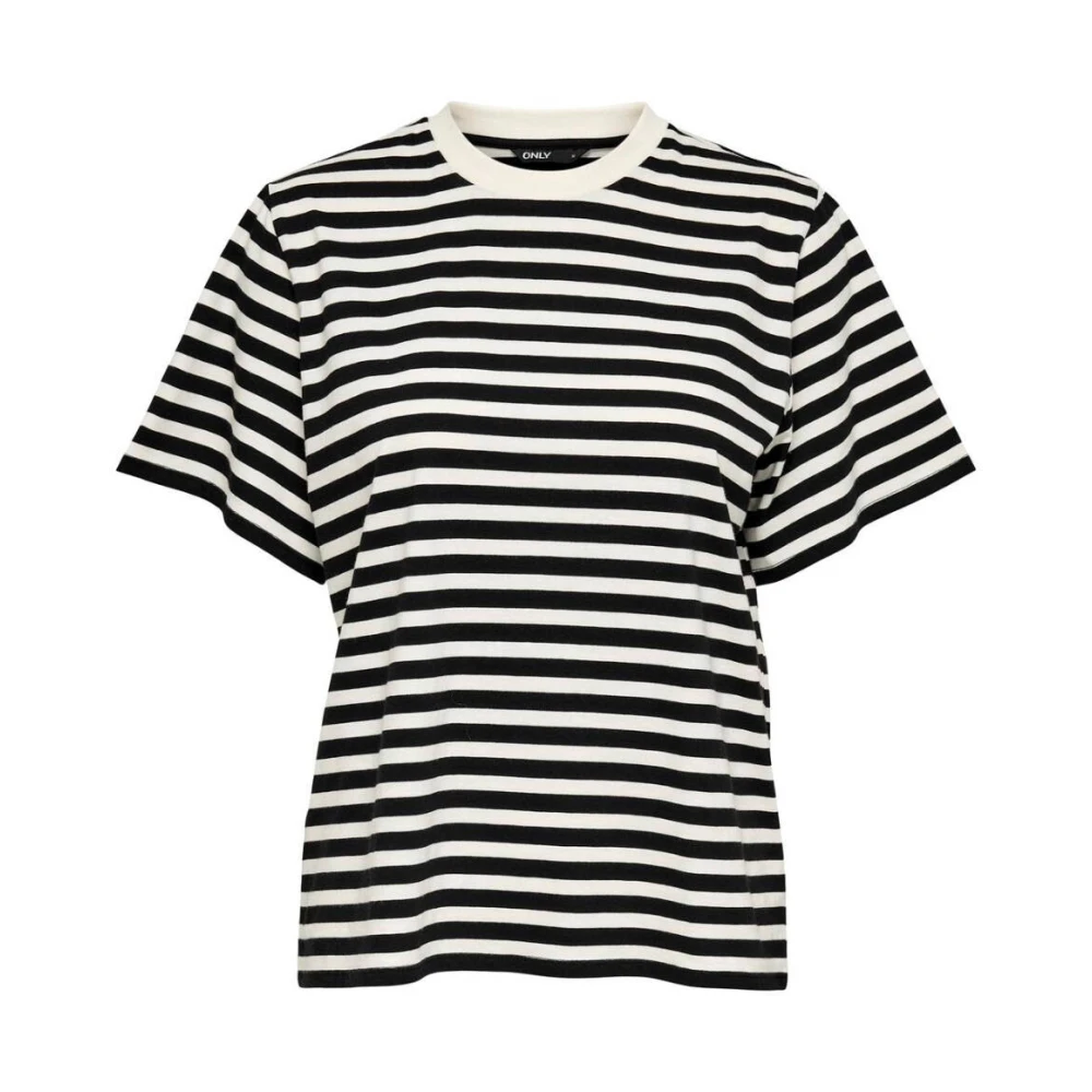 Only Gestreept T-shirt Multicolor Dames