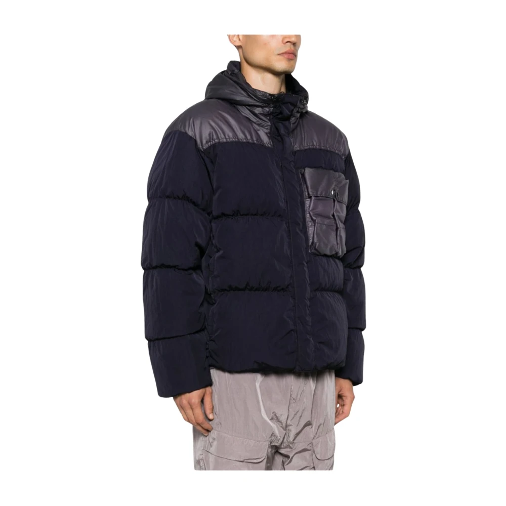 C.P. Company Stijlvolle Jas voor Mannen Blue Heren