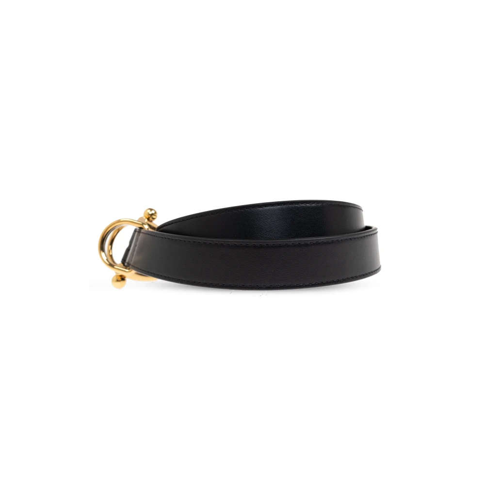 Chloé Leren riem Black Dames