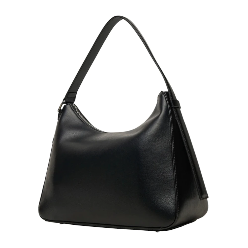 Calvin Klein Stijlvolle Middelgrote Tas Lente Zomer Collectie Black Dames