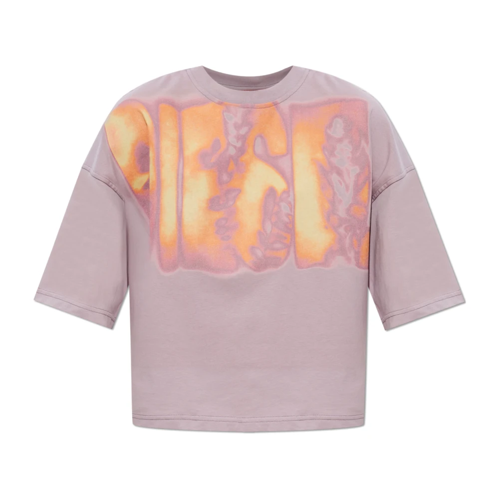 Diesel - Camiseta T-Cropyn-Aa 1 - Tops - Mujer - Púrpura - Xl