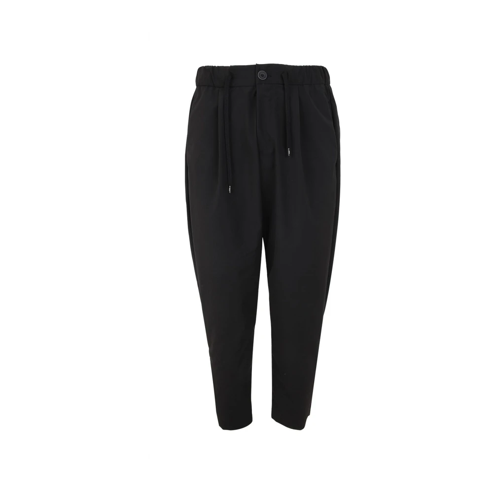 Herno Mannelijk Zwart Broeken Heren, L, Polyester, Pt 000011U12799 Casual Broek