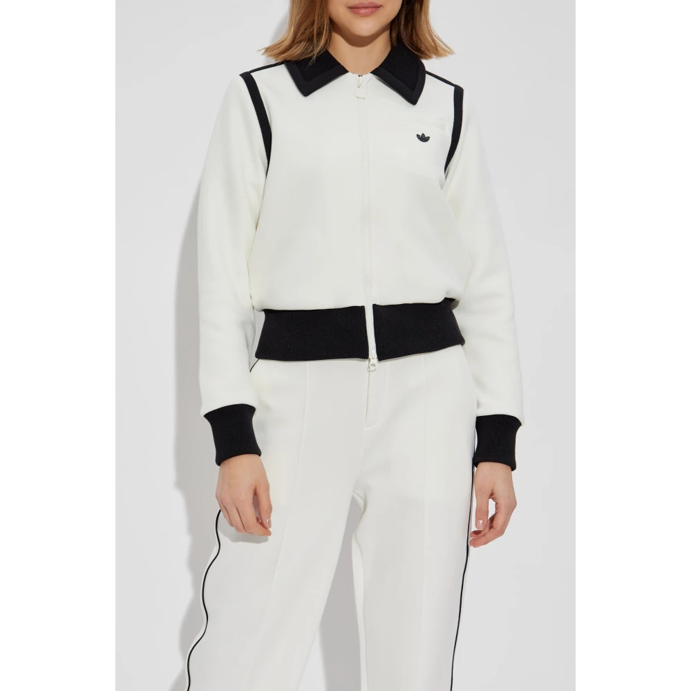 adidas Originals Sweatshirt met logo White Dames