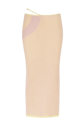 Comma Ribbed Longuette Skirt