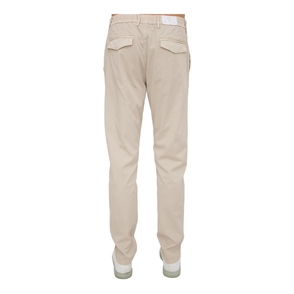 Eleventy Beige Jogger Broek Stijlvol Comfortabel Beige Heren