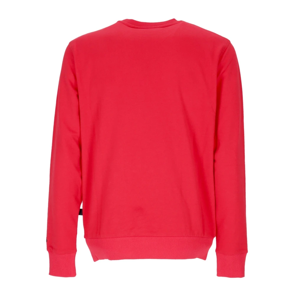 new era Chicago Bulls Crewneck Sweatshirt Red Heren