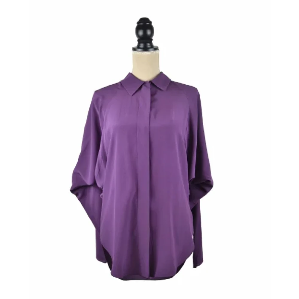 Chloé Pre-owned Fabric tops Purple Dames