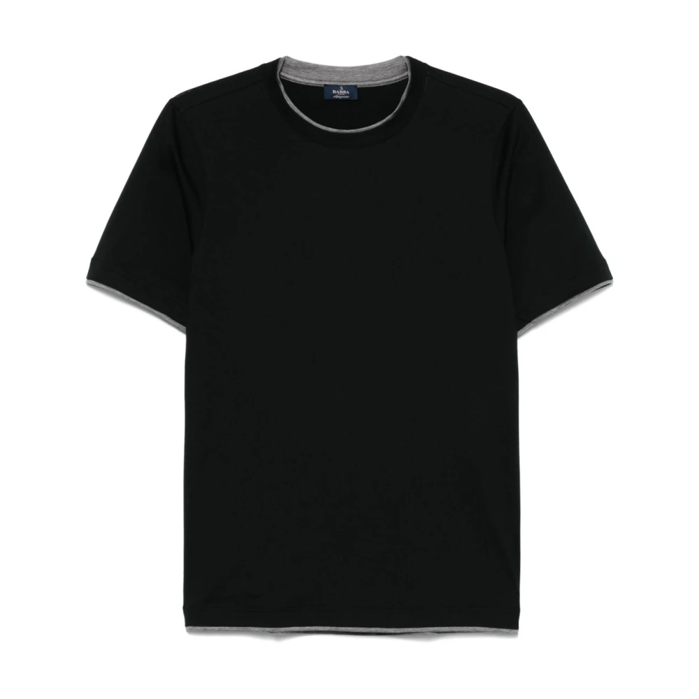Barba - Tops > T-Shirts - Black - Barba - Modalova