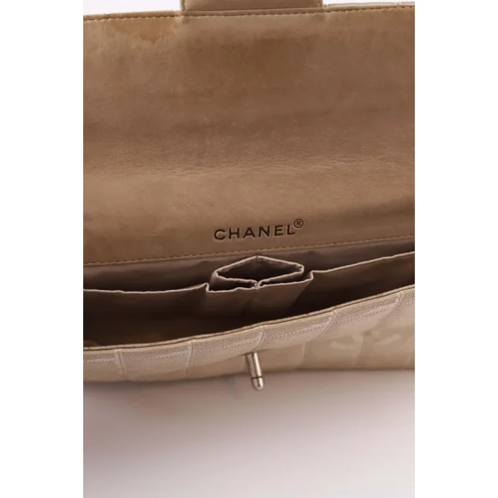 Chanel Vintage Pre-owned Leather shoulder-bags Beige Dames