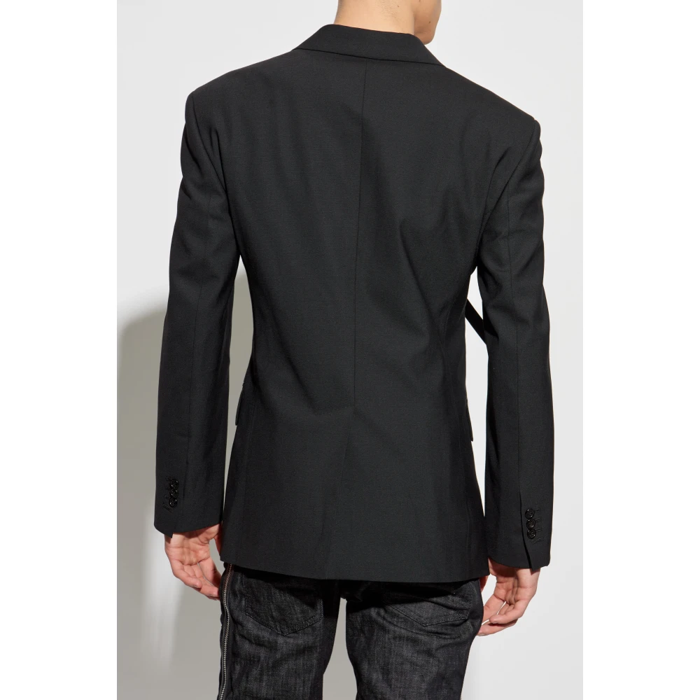Dsquared2 Blazer met strepen Black Heren