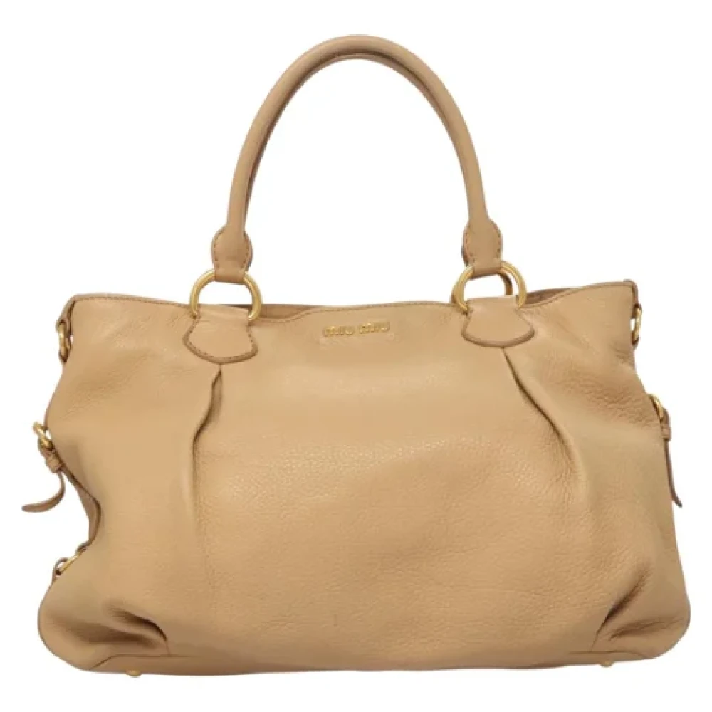 Pre-owned > Pre-owned Bags > Pre-owned Tote Bags - - Miu Miu Pre-owned - Modalova