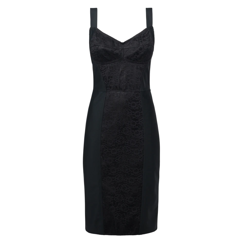 Dolce & Gabbana Kvinno Svart Klänningar Dam, S, A Klänningar Och Jumpsuits