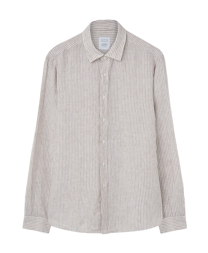 chemise-a-rayures-en-lin-beige