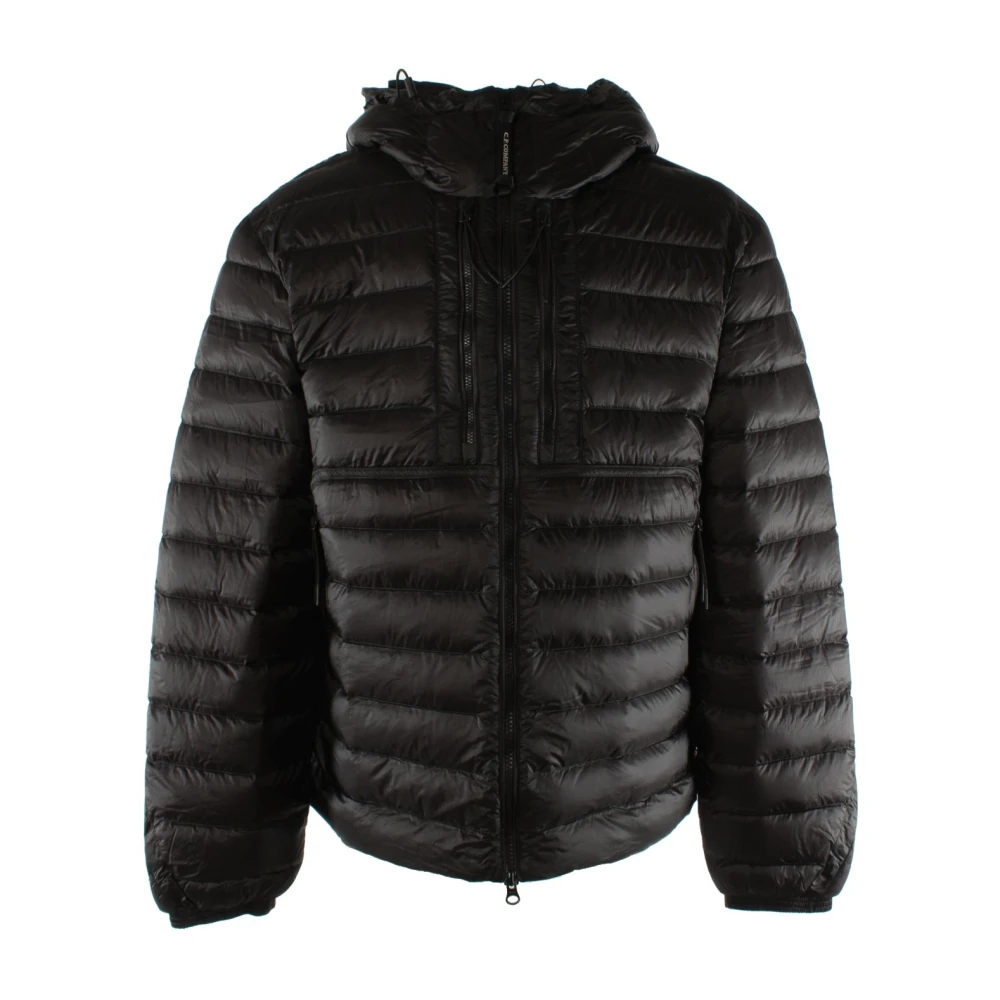 C.p. Company Men's Black Nylon Jacket Dd Shell