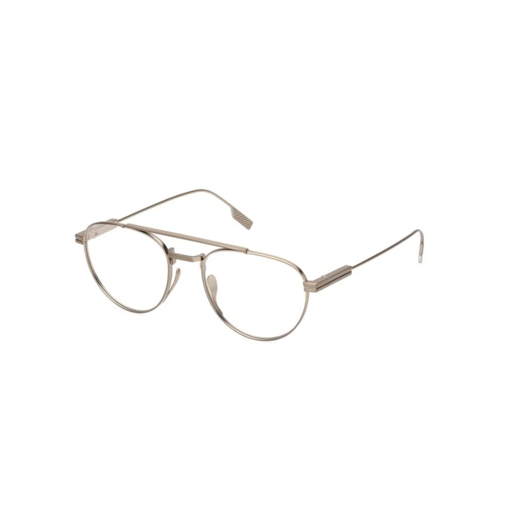 Zegna Brown Glasses, Male, 54 Mm, Ez5287 035 Optical Frame