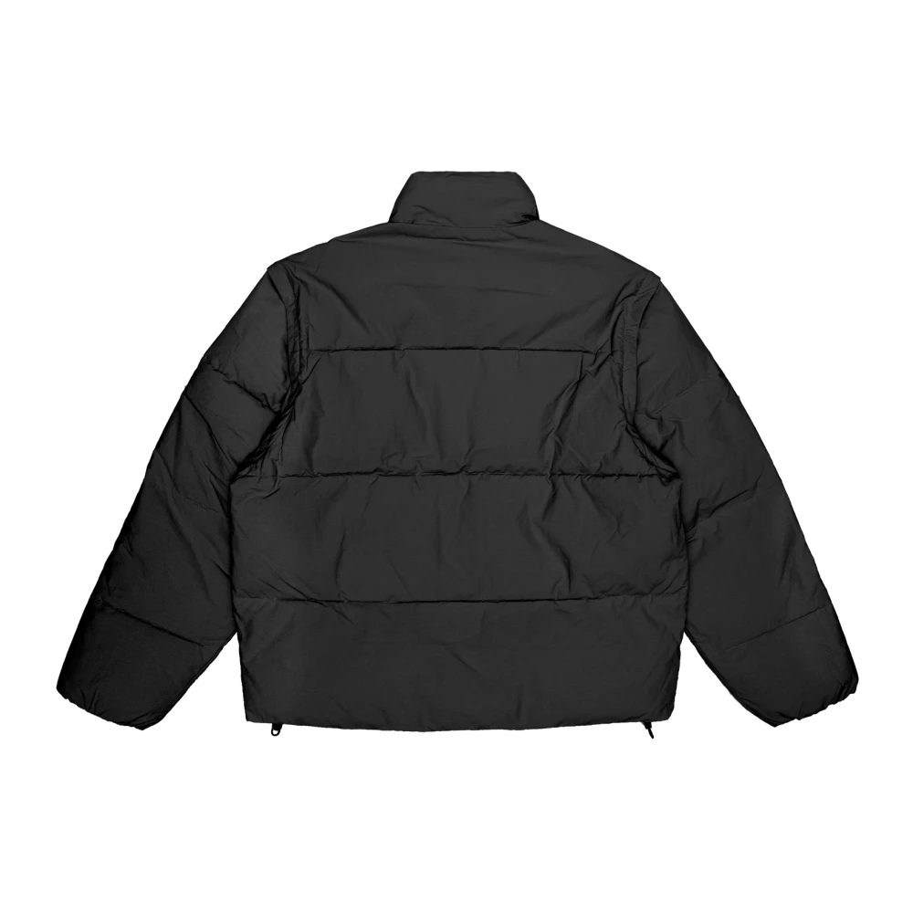Edwin Afneembare Mouw Waterdichte Puffer Jas Black Heren
