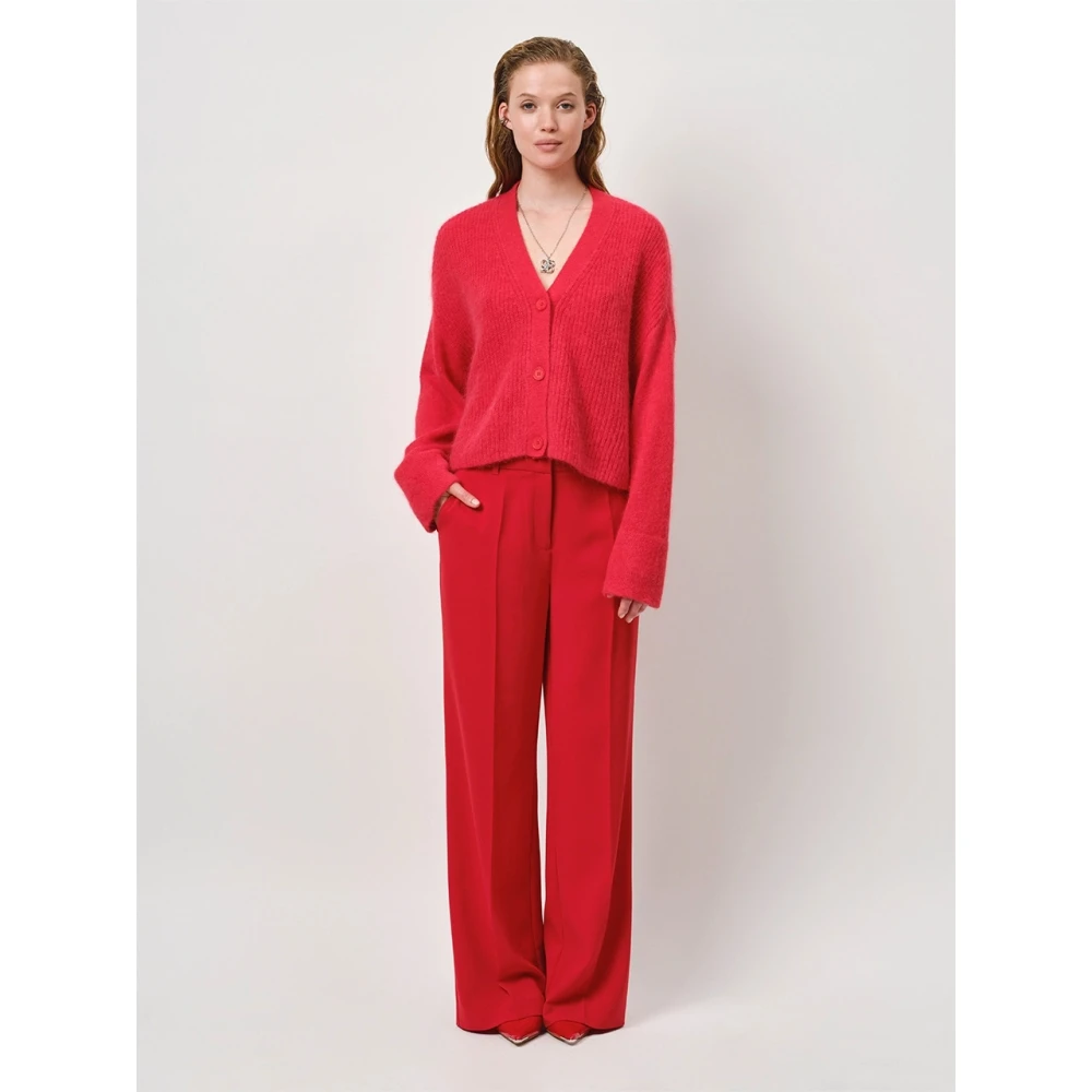 Dante 6 Wijde Bright Red Alain Broek Red Dames