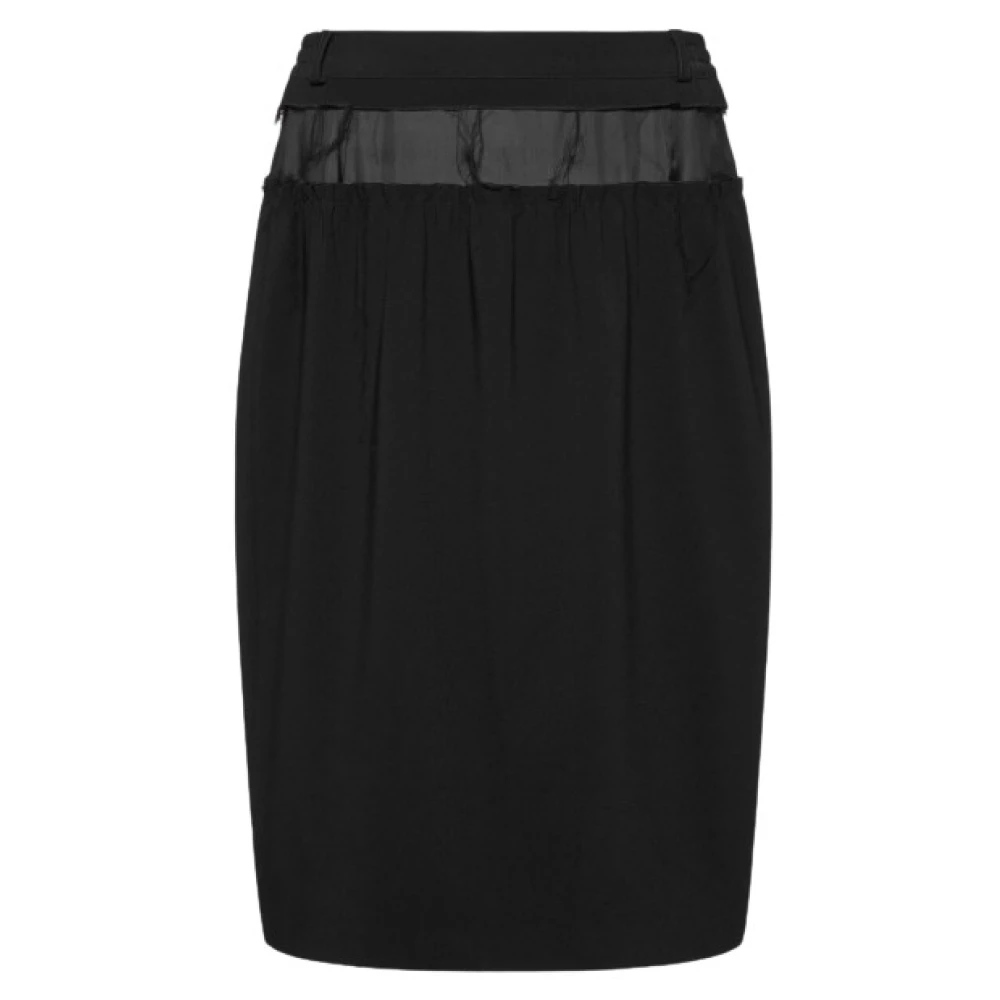 Maison Margiela Women's Black Skirts For - Midi Skirts - 2XS - Skirts