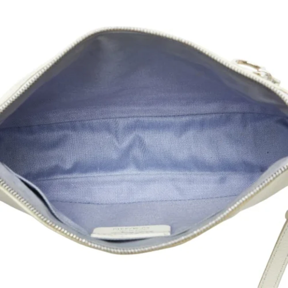 Salvatore Ferragamo Pre-owned Leather shoulder-bags White Dames