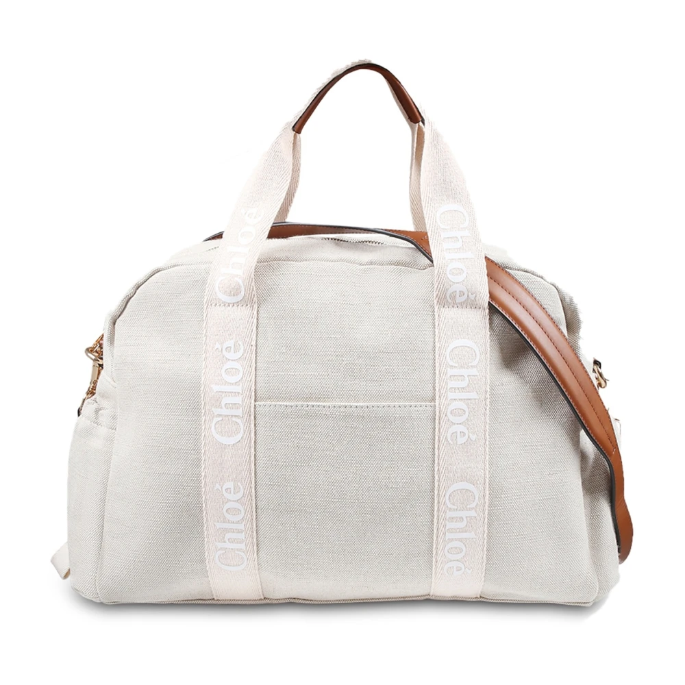 Chloé Beige Verzorgingstas met Kinderwagenriemen Beige Dames