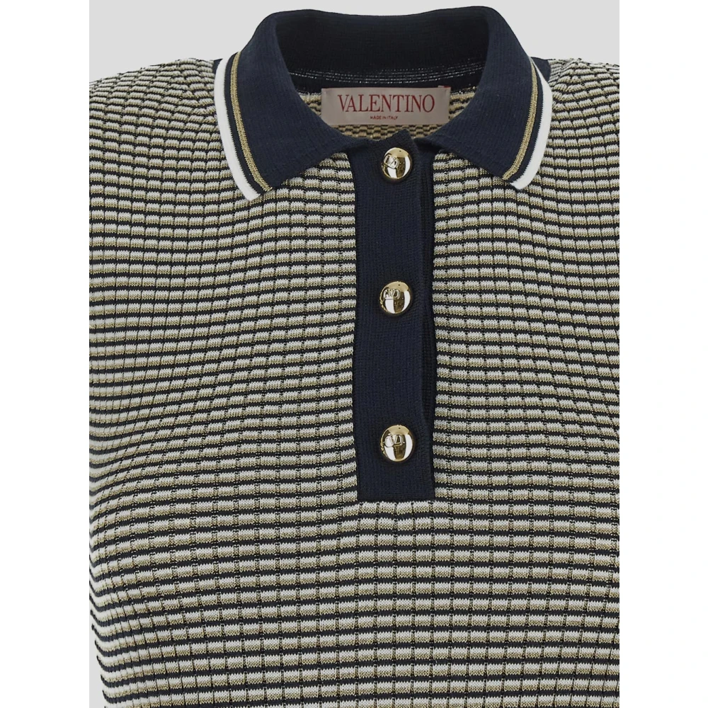Valentino Wollen Gebreide Jurk Brown Dames
