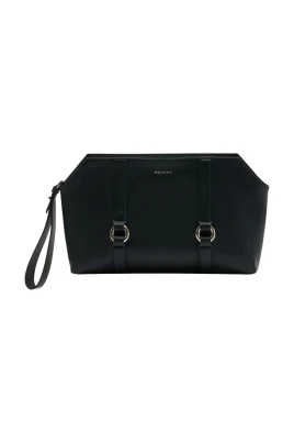 Ring-detail Clutch