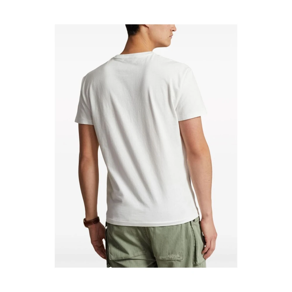 Ralph Lauren Katoenen T-shirt met Grafische Print White Heren