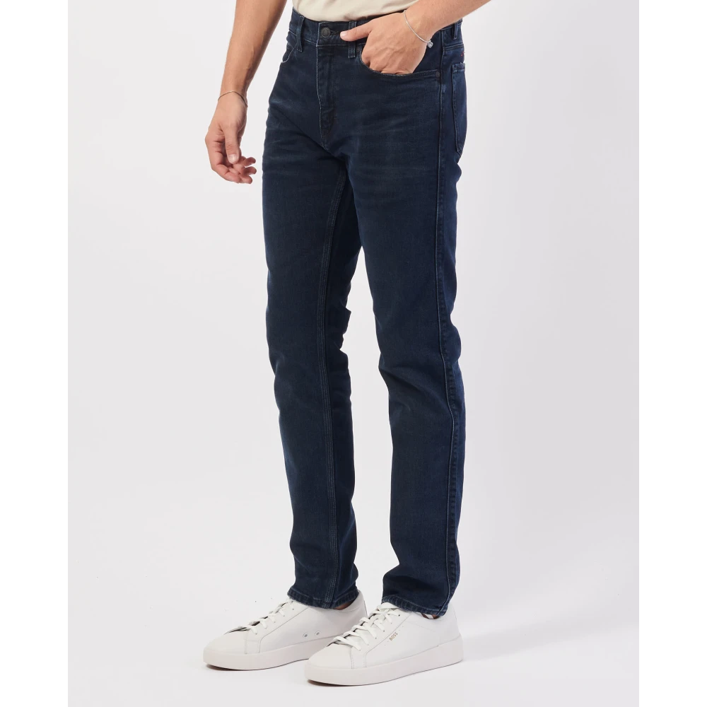 Hugo Boss Blauwe Skinny Fit Denim Jeans Blue Heren