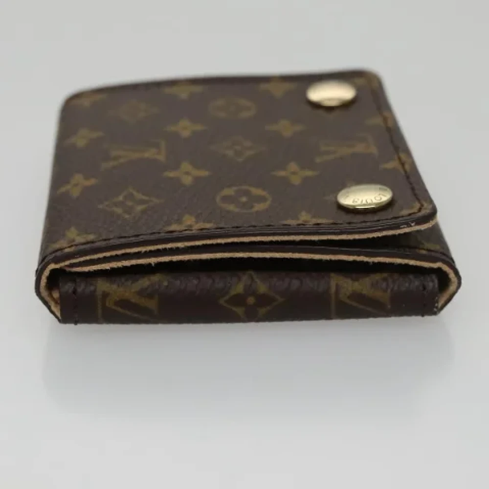Louis Vuitton Vintage Pre-owned Canvas wallets Brown Unisex