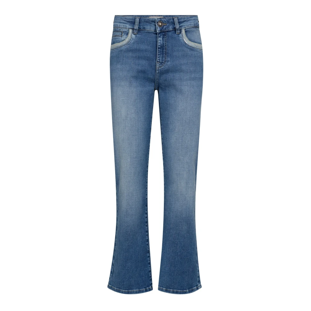 Mos Mosh Women's Blue Flared Jeans - Flare Jeans - W32 - Jeans