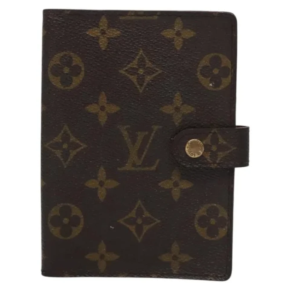 Louis Vuitton Vintage Pre-owned Canvas home-office Brown Dames