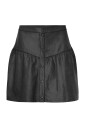jupe-en-cuir-boutonnee