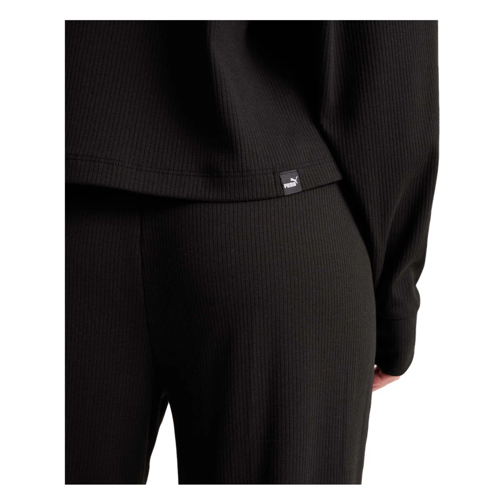 Puma Ess Elevated Hoodie Black Dames