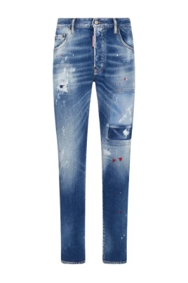 Skater Jeans med Patchwork