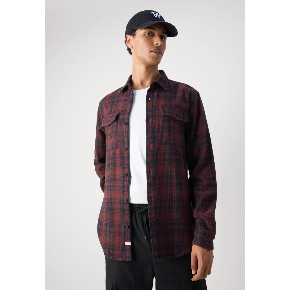 Scotch & Soda Stijlvolle Herenshirt Red Heren