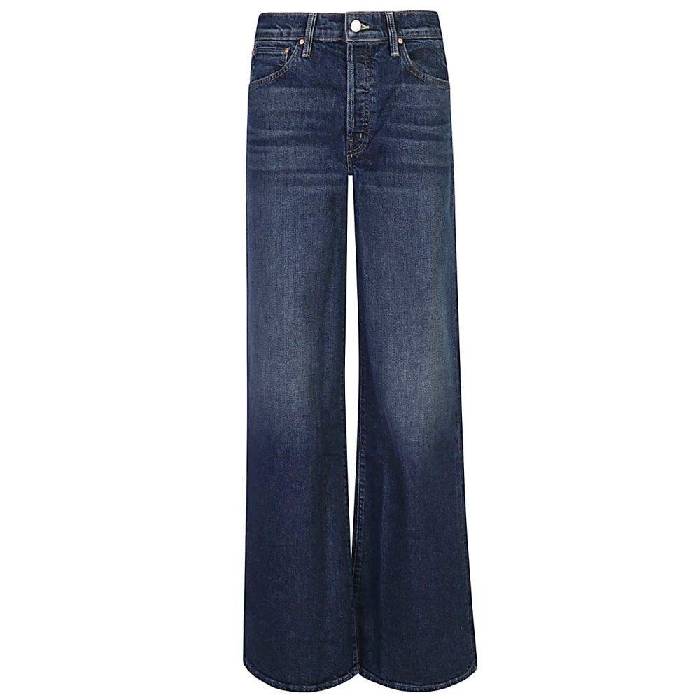 Mother Blauwe Jeans Damesmode Aw24 Blue Dames