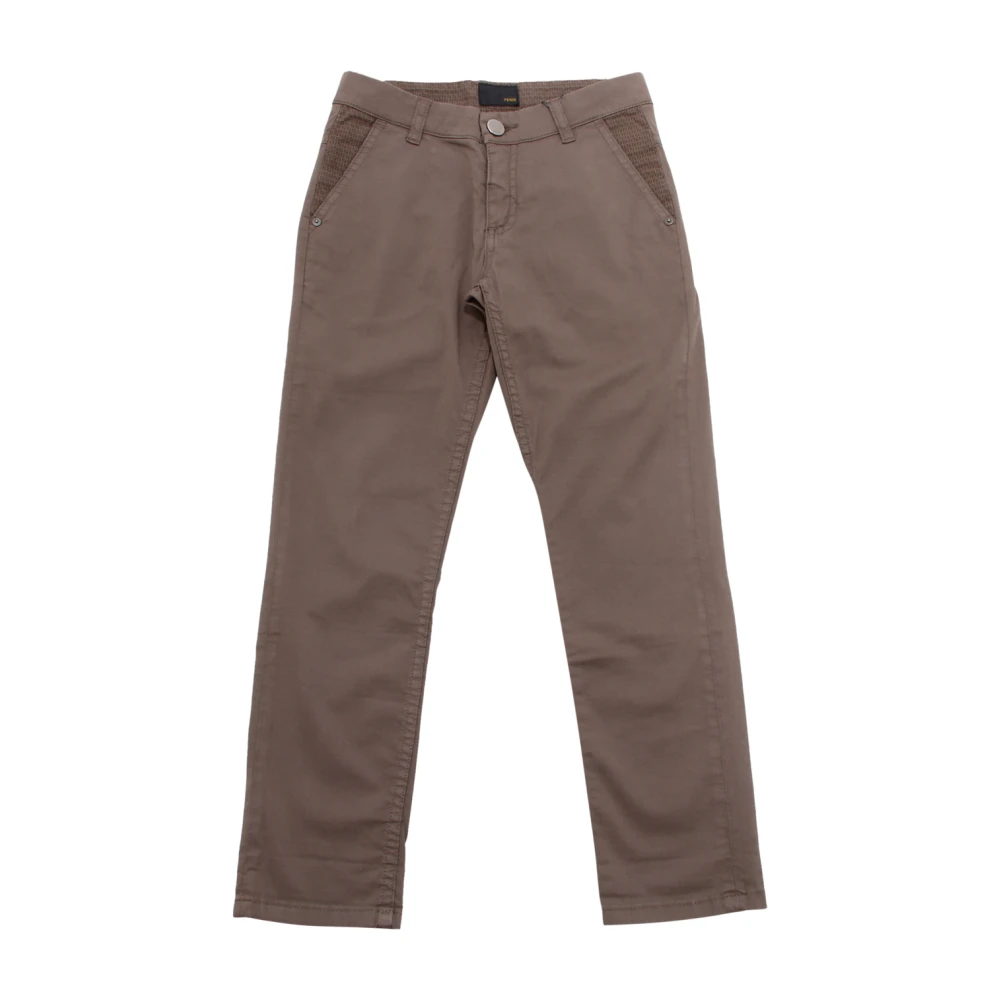 Fendi Boys Brown Trousers, 13 Y, 4A6820 Ag221 Trousers