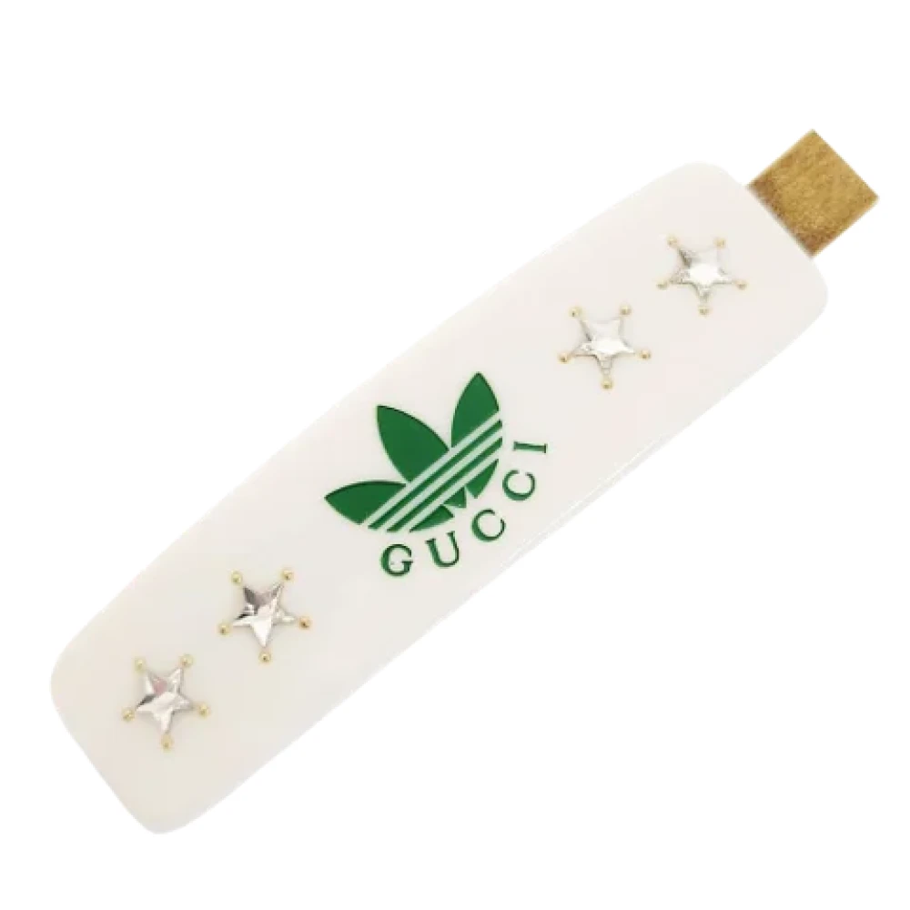 Gucci Vintage Pre-owned Metal hair-accessories Beige Dames