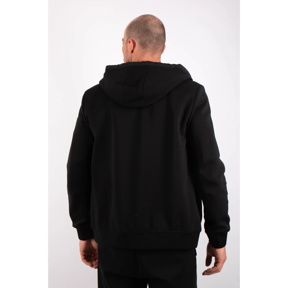 Duno Zwarte jas met Bardi Lico stijl Black Heren