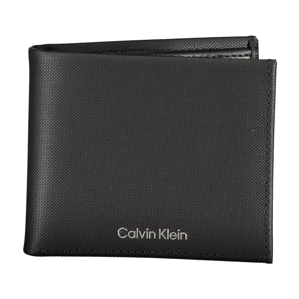 Calvin Klein Men's Black Wallet With Rfid Blocking