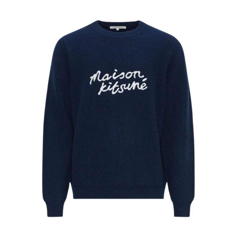 Maison Kitsuné Sportiga Joggingbyxor Blue, Herr