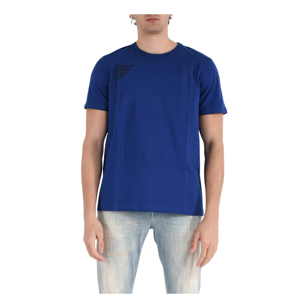 Dondup - Tops > T-Shirts - Blue - Dondup - Modalova
