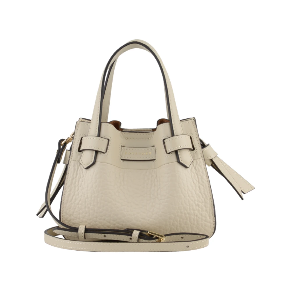 Pourchet Paris Beige Micro Crossbody Väska Blossom Beige, Dam